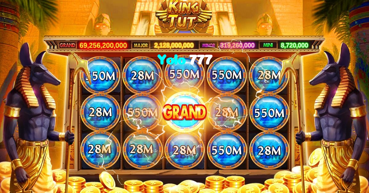 Yolo 777 casino presented on mobile device in Pakistan with slots and live games